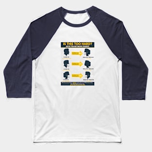 COVID-19 Poster Baseball T-Shirt